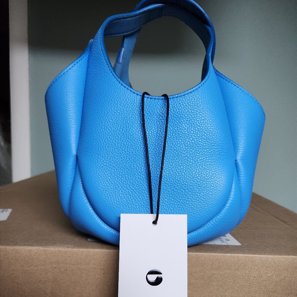 COPERNI Swipe mini textured-leather bucket bag NWT